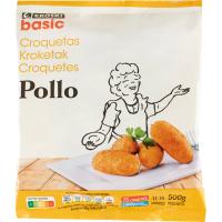 Croquetes de pollastre EROSKI basic, bossa 500 g