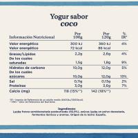Yogur sabor coco DANONE, pack 4x120 g