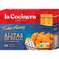 Alitas de pollo americano LA COCINERA, caja 500 g