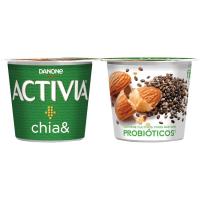 Activia 0% fibres amb xia-ametlla DANONE, pack 4x115 g