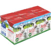 Llet sencera ASTURIANA, pack 6x200 ml