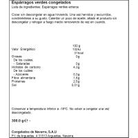 Espárragos verdes VERLEAL, bolsa 300 g