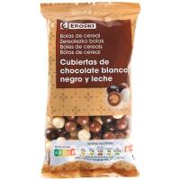 Dragees de xocolata cereals mix EROSKI, bossa 160 g