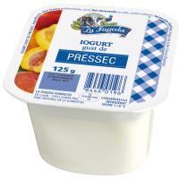 Yogurt sabor melocotón LA FAGEDA, pack 4x125 g