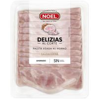 Paleta asada al horno lonchas finas DELIZIAS NOEL, bandeja 150 g