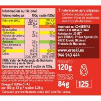 Sardines en tomàquet EROSKI, llauna 115 g