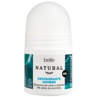 Desodorant per a home belle NATURAL, roll on 50 ml