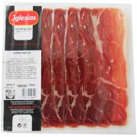 Jamón ibérico de cebo 50% raza ibérica IGLESIAS, sobre 100 g