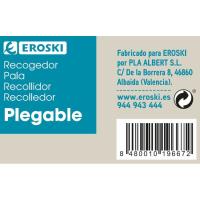 Recollidor amb pal plegable EROSKI, pack 1 u