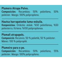Plumero desechable 3 recambios EROSKI, pack 1 ud