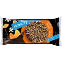 Tortitas de choco negro-azahar-naranja BICENTURY, paquete 139 g