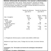 Refresco cítrico con gas SCHWEPPES, lata 33 cl