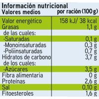 Reductor colesterol per a beure sabor fresa EROSKI, pack 6x100 ml