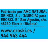 Beguda multifruites sense sucre afegit EROSKI, pack 6x20 cl
