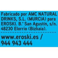 Beguda de taronja sense sucre afegit EROSKI, pack 6x20 cl