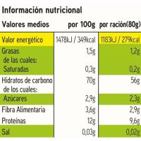 Spaghetti bio EROSKI, paquete 500 g