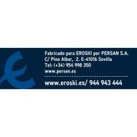 Detergente en polvo Eficacia EROSKI, maleta 40 dosis