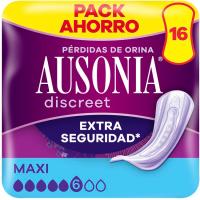 Compresa maxi AUSONIA DISCREET, paquet 16 u