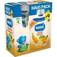 Bosseta de plàtan-poma NESTLÉ, pack 4x90 g