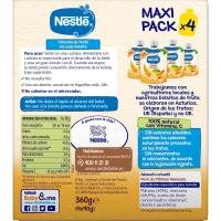 Bolsita de plátano-manzana NESTLÉ, pack 4x90 g