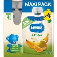 Bosseta 4 fruites NESTLÉ, pack 4x90 g