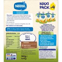 Bosseta 4 fruites NESTLÉ, pack 4x90 g