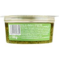 Salsa Pesto Genovés EROSKI, tarrina 130 g