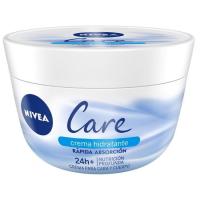 Crema todo uso cara y cuerpo NIVEA CARE, tarro 400 ml