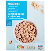 Almohadillas de avena EROSKI, caja 375 g