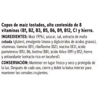 Corn flakes EROSKI basic, caixa 500 g