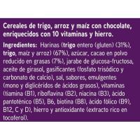 Cereals boles de blat de moro de xocolata EROSKI, caixa 500 g