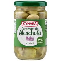 Corazón de alcachofa baby 12/16 frutos CYNARA, frasco 175 g