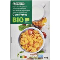 Corn flakes EROSKI BIO, caja 500 g