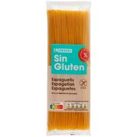 Spaguettis sense gluten EROSKI, paquet 500 g
