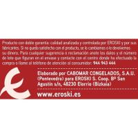 Delicias a la romana EROSKI BASIC, bolsa 400 g