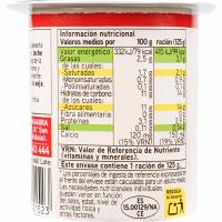 Iogurt sabor llimona EROSKI BASIC, pack 4x125 g