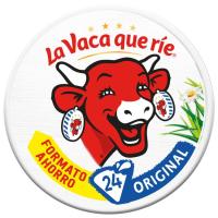 Queso fundido LA VACA QUE RIE, 24 porciones, caja 375 g