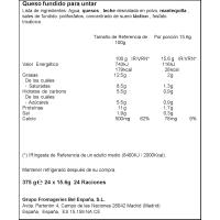 Formatge fos LA VACA QUE RIE, 24 porcions, caixa 375 g