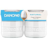 Iogurt original natural enriquit DANONE, pack 2x130 g