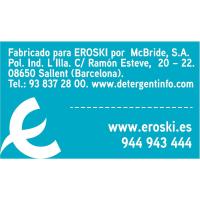 Detergente líquido frescor EROSKI, garrafa 46 dosis