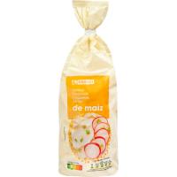 Tortita de maíz EROSKI, paquete 130 g