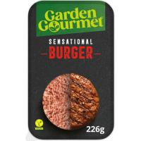 Sensational Burger, hamburguesa vegana G. GOURMET, bandeja 226 g