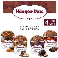 Helado de chocolate Attraction HAAGEN DAZS, pack 4x400 g