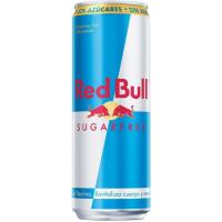 Beguda energètica sense sucre RED BULL, llauna 35,5 cl