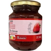 Melmelada de maduixa EROSKI basic, flascó 340 g