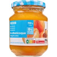 Mermelada albaricoque 0% azúcares añadidos EROSKI, frasco 290 g