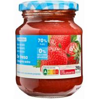 Mermelada de fresa 0% azúcares añadidos EROSKI, frasco 290 g