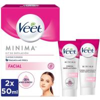 Kit de depilación facial piel normal VEET, pack 1 ud.