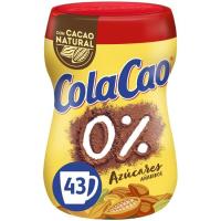 Cacao soluble 0% COLA CAO, bote 325 g