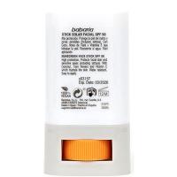 Estic solar facial zones sensibles SPF50 BABARIA, stick 20 g